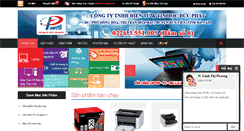 Desktop Screenshot of maytinhducphat.com